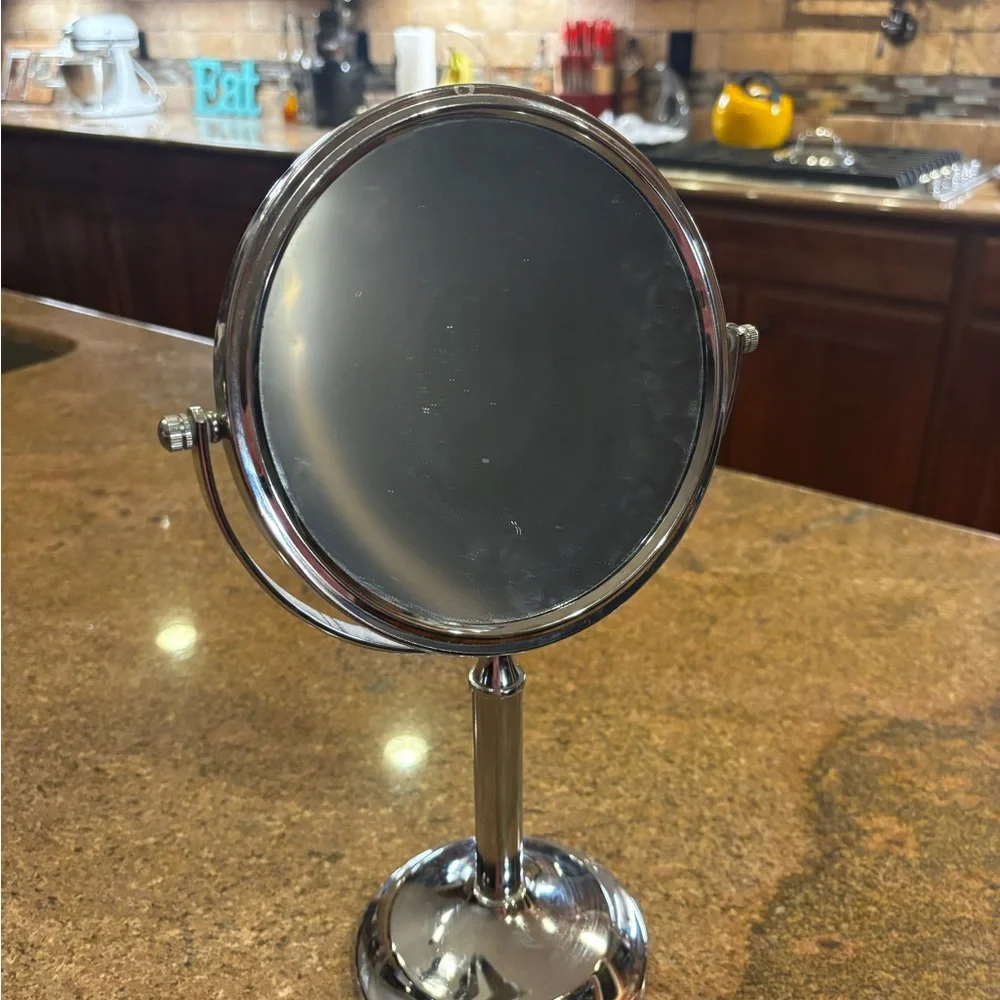Elegant Chrome Vanity Mirror